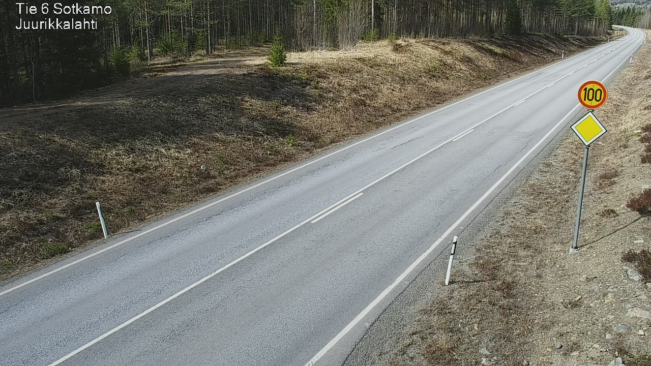 Kelikamerat Kuva Tie 6 Sotkamo, Juurikkalahti, Sotkamo, Kainuu