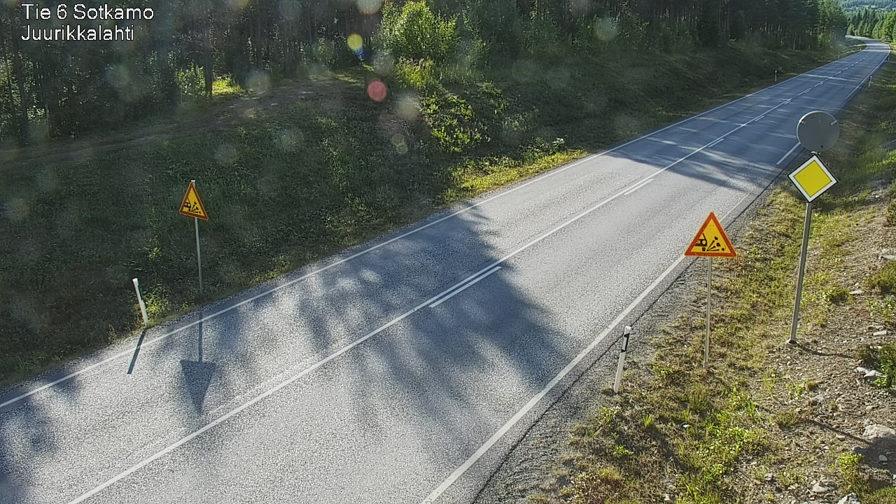 Kelikamerat Kuva Tie 6 Sotkamo, Juurikkalahti, Sotkamo, Kainuu