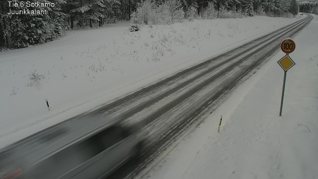 Weather Camera Image Väg 6 Sotkamo, Juurikkalahti, Sotkamo, Kainuu