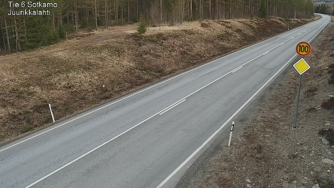 Kelikamerat Kuva Tie 6 Sotkamo, Juurikkalahti, Sotkamo, Kainuu