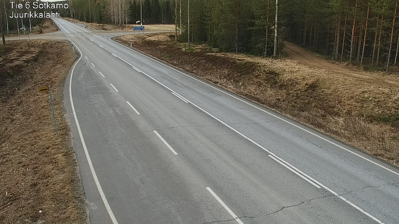 Kelikamerat Kuva Tie 6 Sotkamo, Juurikkalahti, Sotkamo, Kainuu