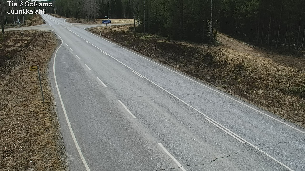 Kelikamerat Kuva Tie 6 Sotkamo, Juurikkalahti, Sotkamo, Kainuu