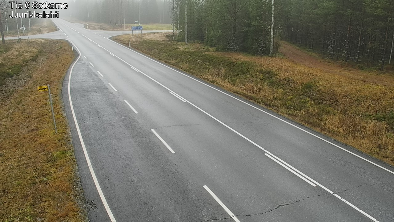 Kelikamerat Kuva Tie 6 Sotkamo, Juurikkalahti, Sotkamo, Kainuu