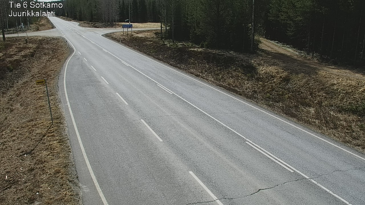 Kelikamerat Kuva Tie 6 Sotkamo, Juurikkalahti, Sotkamo, Kainuu