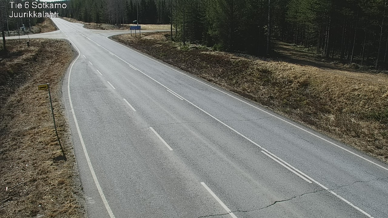 Kelikamerat Kuva Tie 6 Sotkamo, Juurikkalahti, Sotkamo, Kainuu