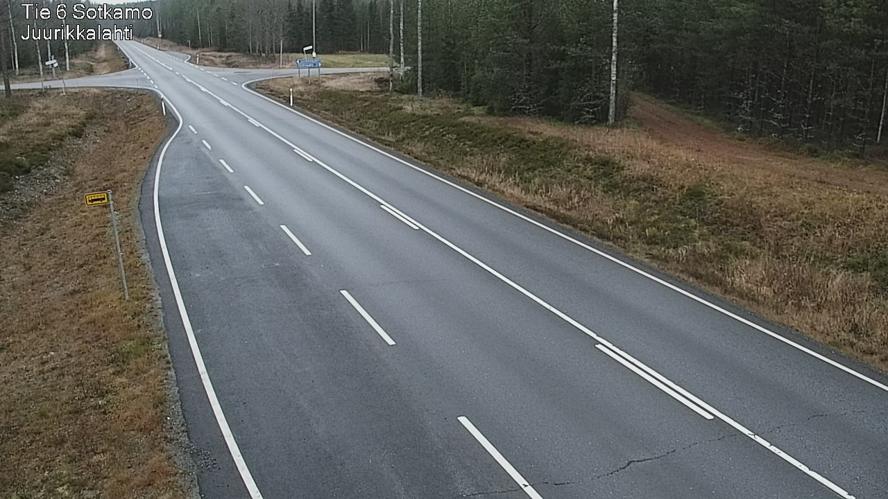 Kelikamerat Kuva Tie 6 Sotkamo, Juurikkalahti, Sotkamo, Kainuu