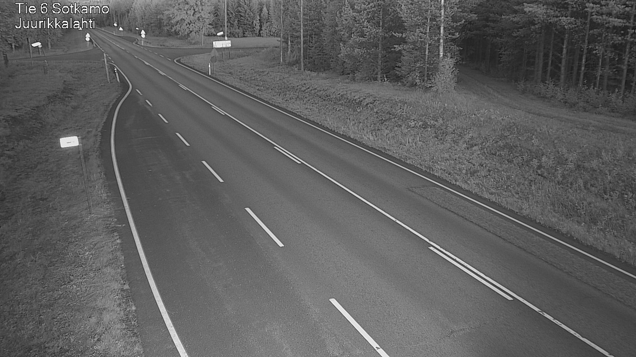 Weather Camera Image Väg 6 Sotkamo, Juurikkalahti, Sotkamo, Kainuu