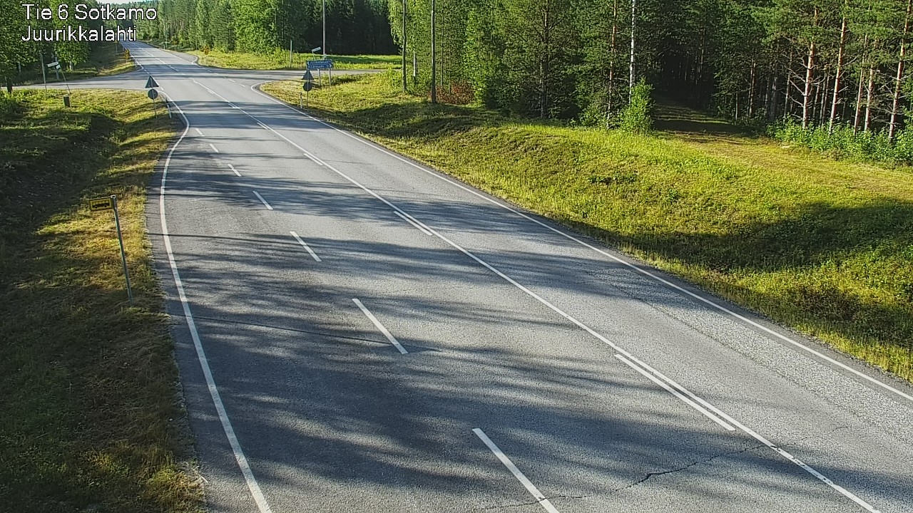 Kelikamerat Kuva Tie 6 Sotkamo, Juurikkalahti, Sotkamo, Kainuu