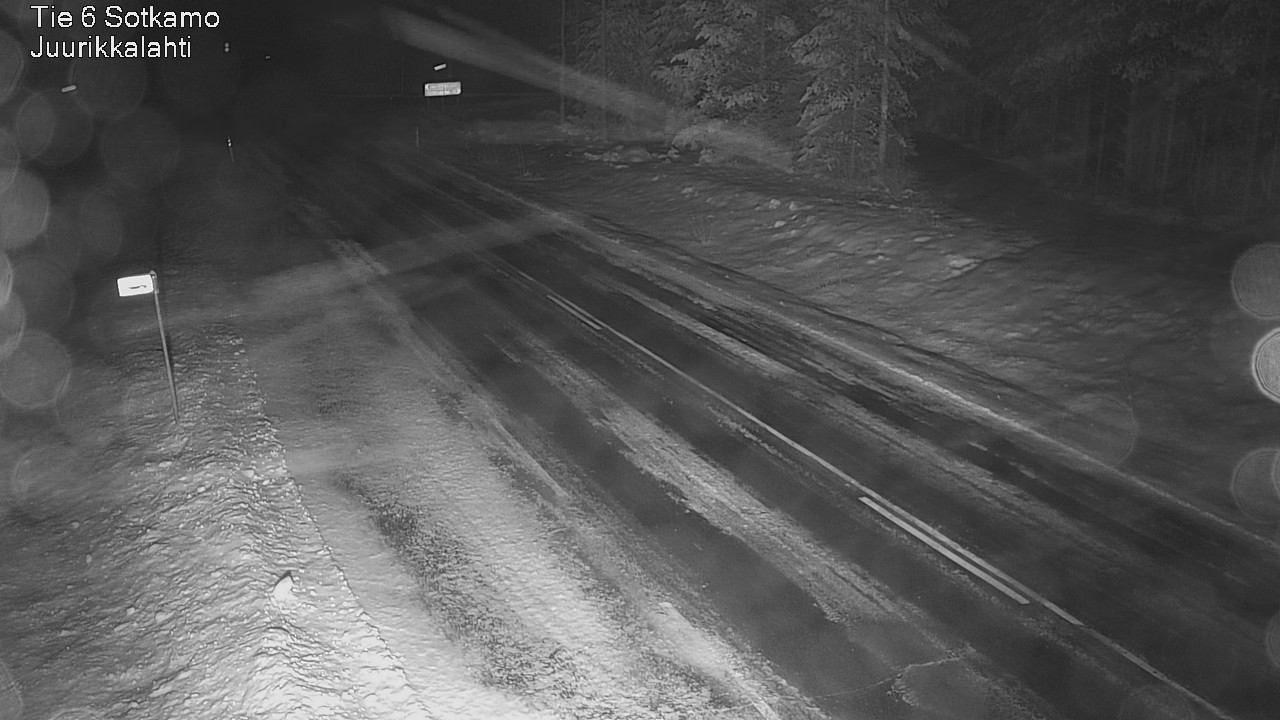 Weather Camera Image Väg 6 Sotkamo, Juurikkalahti, Sotkamo, Kainuu