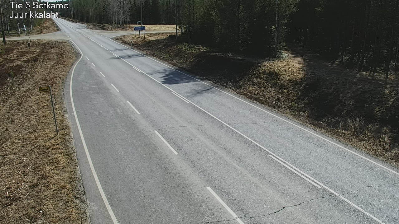 Kelikamerat Kuva Tie 6 Sotkamo, Juurikkalahti, Sotkamo, Kainuu