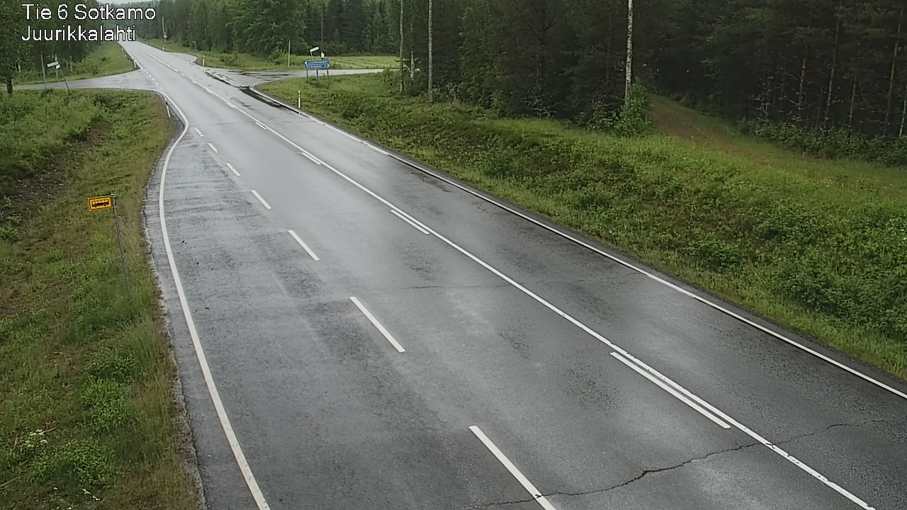 Kelikamerat Kuva Tie 6 Sotkamo, Juurikkalahti, Sotkamo, Kainuu