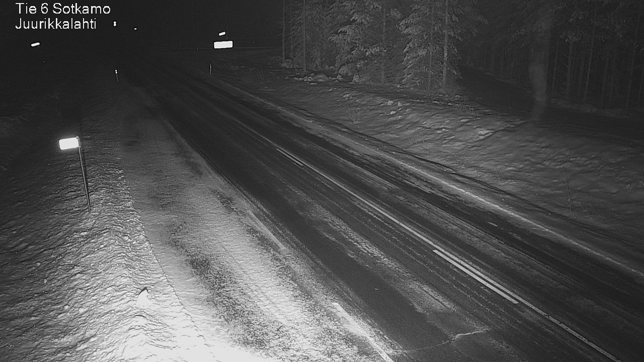 Weather Camera Image Väg 6 Sotkamo, Juurikkalahti, Sotkamo, Kainuu