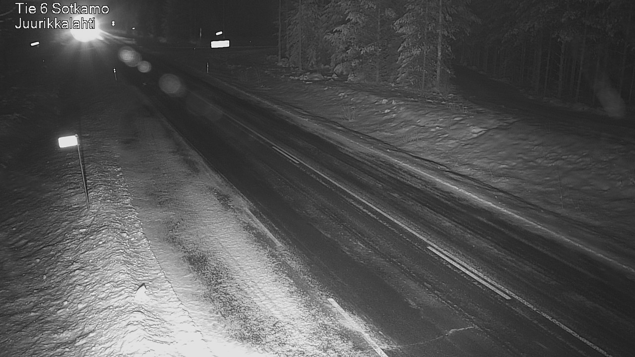 Weather Camera Image Väg 6 Sotkamo, Juurikkalahti, Sotkamo, Kainuu