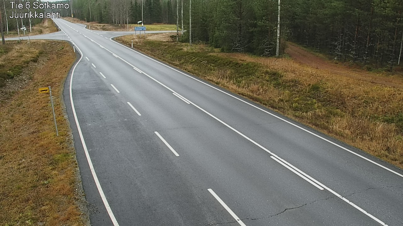 Kelikamerat Kuva Tie 6 Sotkamo, Juurikkalahti, Sotkamo, Kainuu