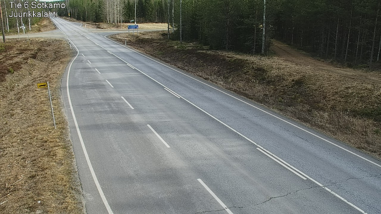 Kelikamerat Kuva Tie 6 Sotkamo, Juurikkalahti, Sotkamo, Kainuu