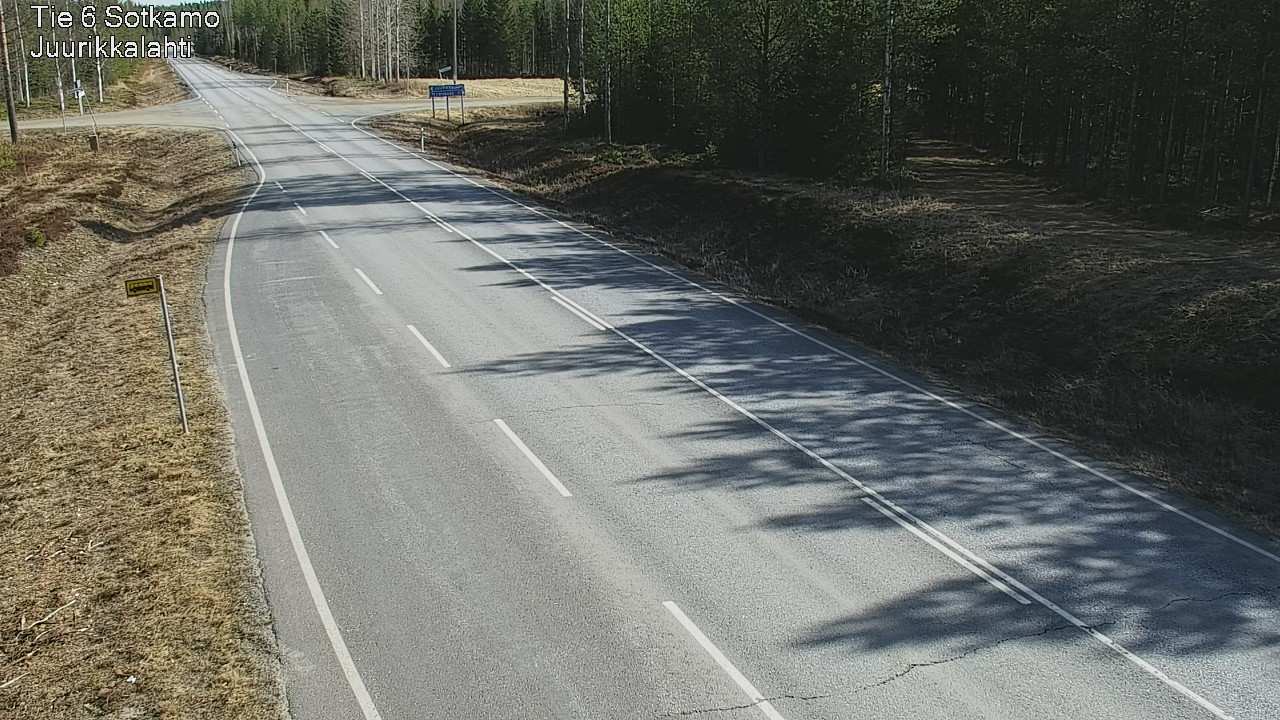 Kelikamerat Kuva Tie 6 Sotkamo, Juurikkalahti, Sotkamo, Kainuu