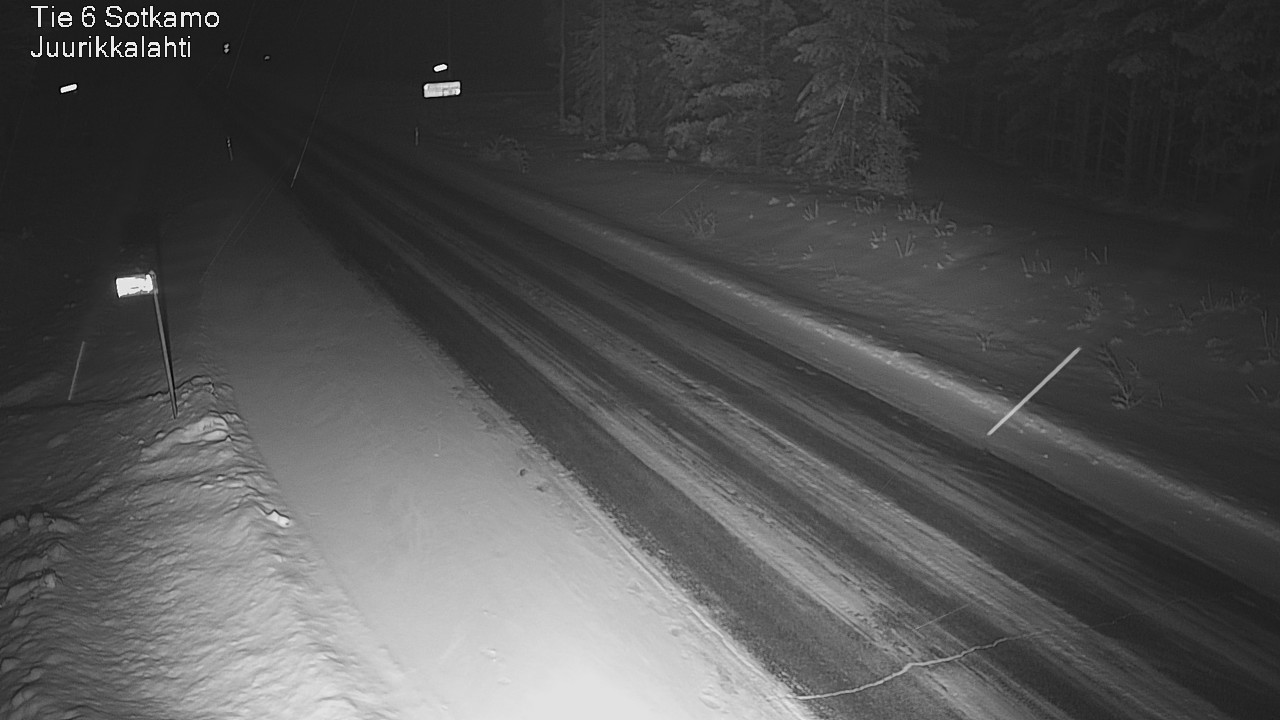 Weather Camera Image Road 6 Sotkamo, Juurikkalahti, Sotkamo, Kainuu