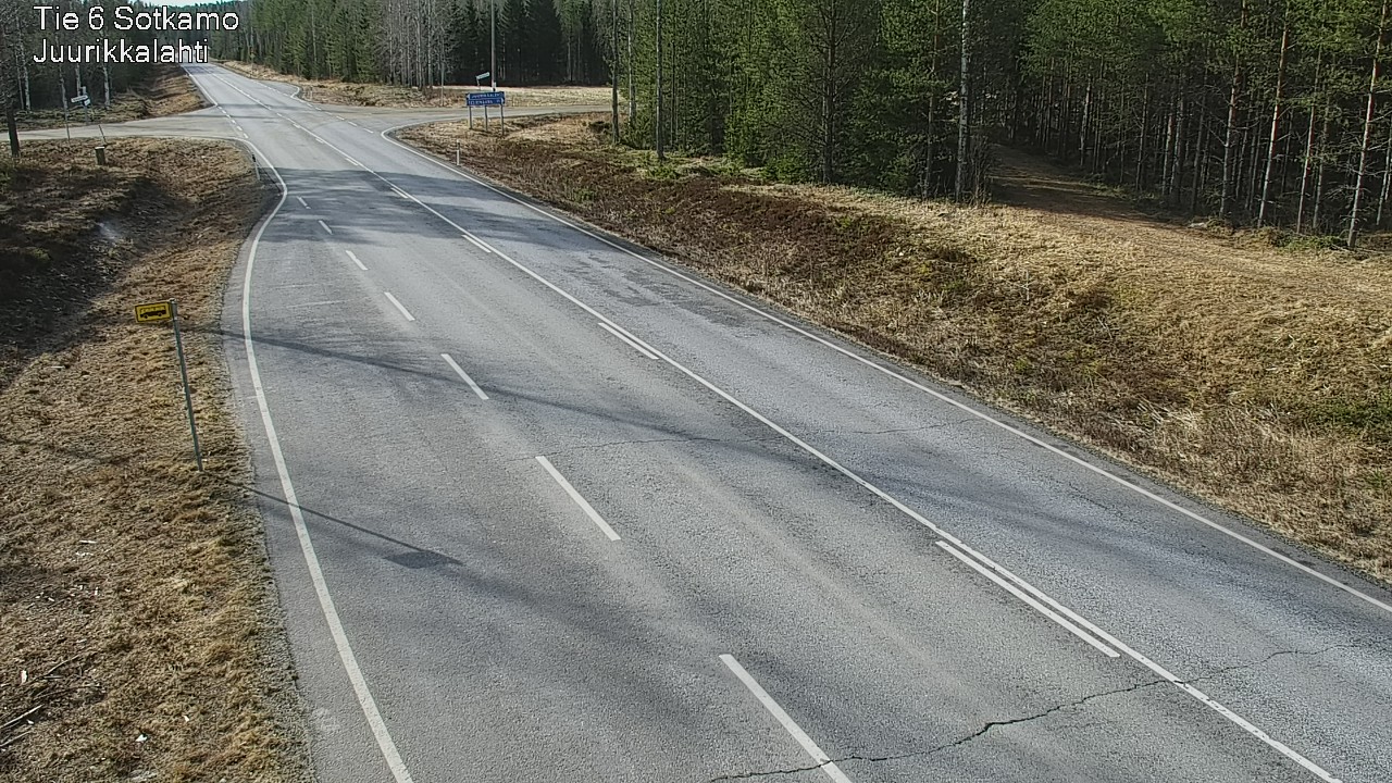 Kelikamerat Kuva Tie 6 Sotkamo, Juurikkalahti, Sotkamo, Kainuu