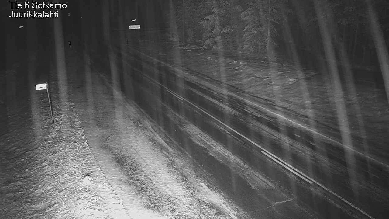 Weather Camera Image Väg 6 Sotkamo, Juurikkalahti, Sotkamo, Kainuu