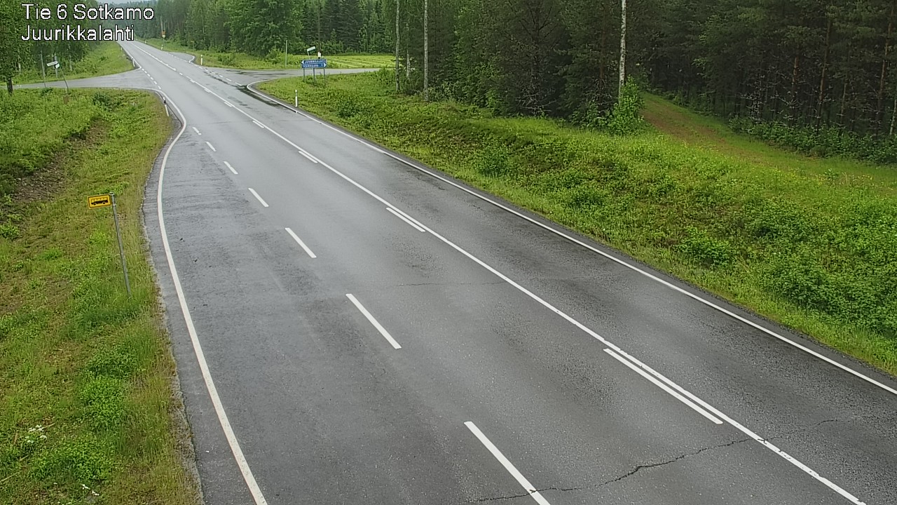 Kelikamerat Kuva Tie 6 Sotkamo, Juurikkalahti, Sotkamo, Kainuu