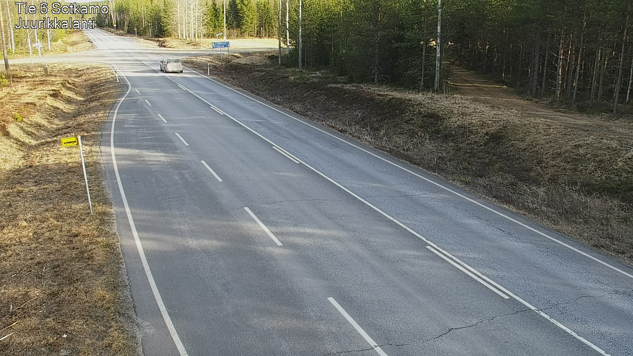 Kelikamerat Kuva Tie 6 Sotkamo, Juurikkalahti, Sotkamo, Kainuu
