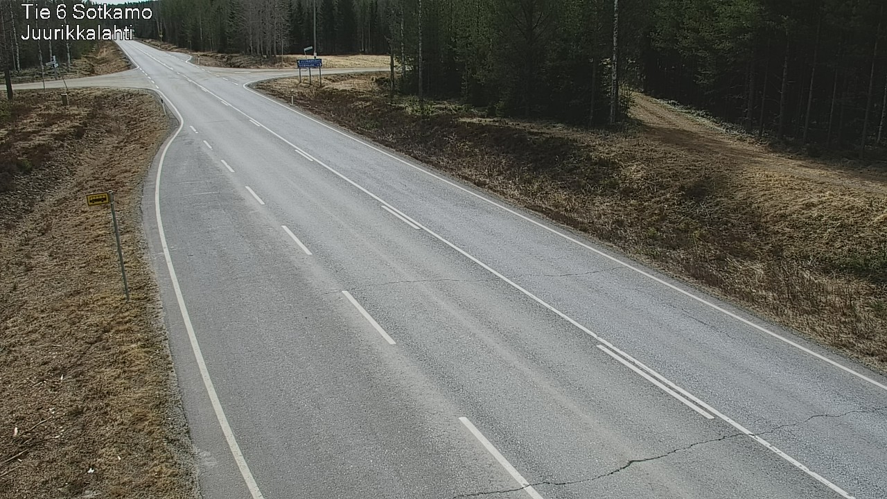 Kelikamerat Kuva Tie 6 Sotkamo, Juurikkalahti, Sotkamo, Kainuu