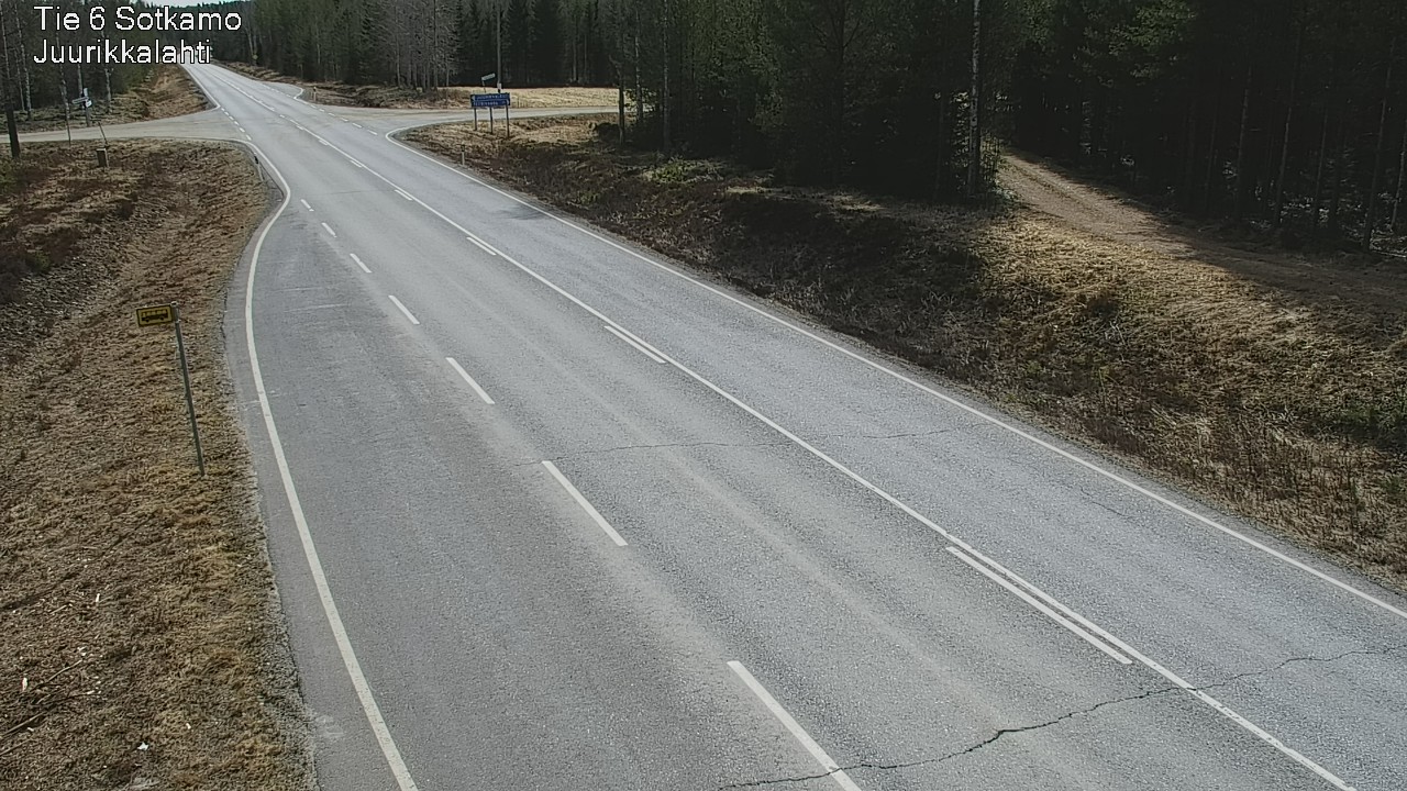 Kelikamerat Kuva Tie 6 Sotkamo, Juurikkalahti, Sotkamo, Kainuu