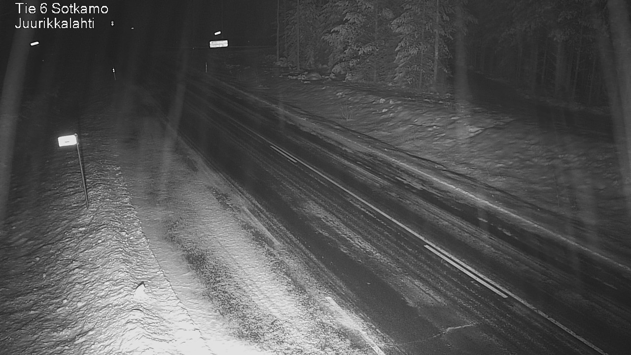 Weather Camera Image Väg 6 Sotkamo, Juurikkalahti, Sotkamo, Kainuu