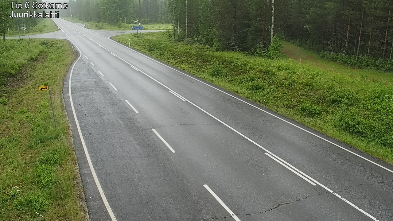 Kelikamerat Kuva Tie 6 Sotkamo, Juurikkalahti, Sotkamo, Kainuu