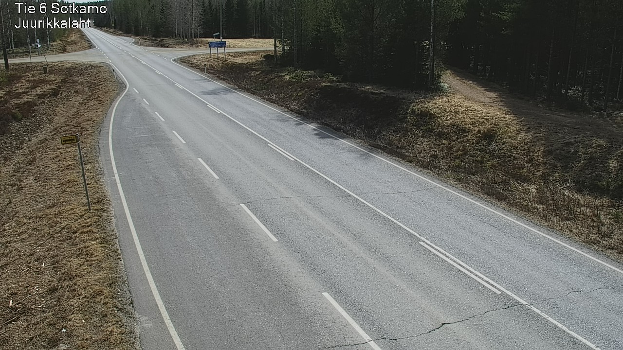 Kelikamerat Kuva Tie 6 Sotkamo, Juurikkalahti, Sotkamo, Kainuu