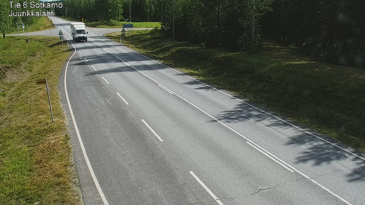 Weather Camera Image Väg 6 Sotkamo, Juurikkalahti, Sotkamo, Kainuu