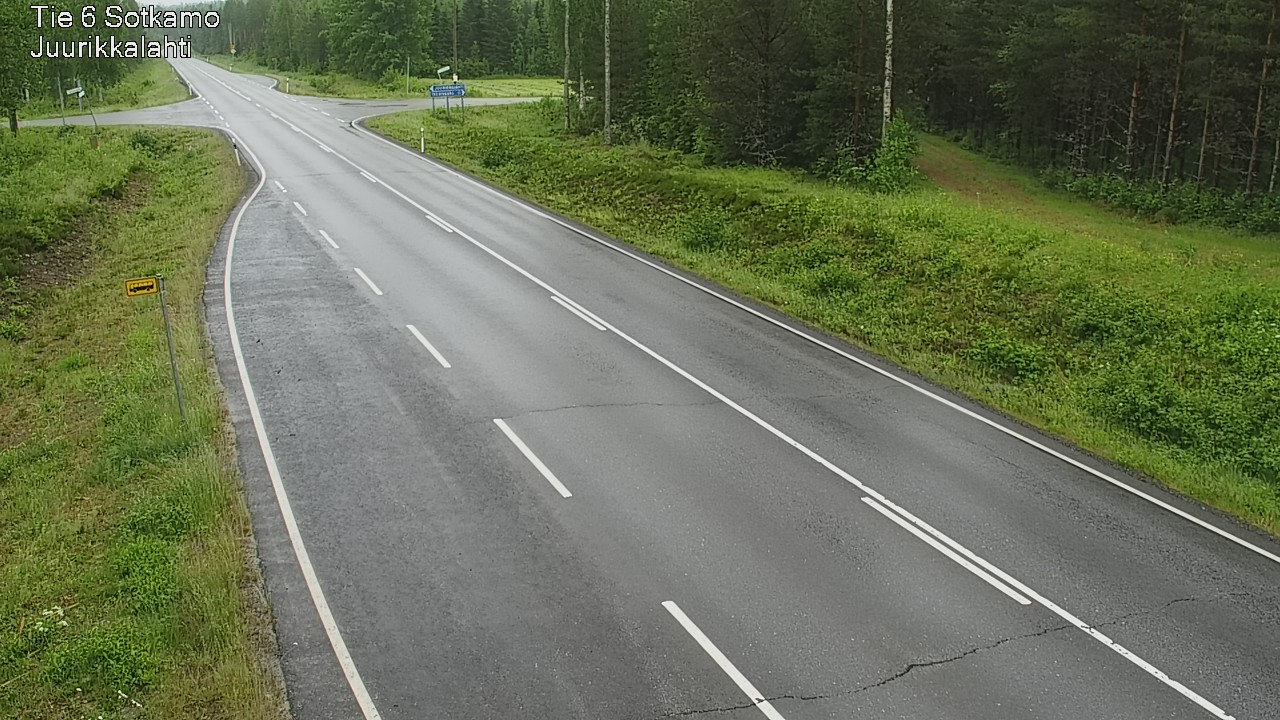 Kelikamerat Kuva Tie 6 Sotkamo, Juurikkalahti, Sotkamo, Kainuu