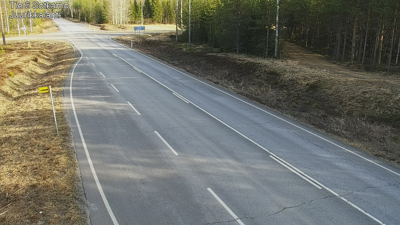 Kelikamerat Kuva Tie 6 Sotkamo, Juurikkalahti, Sotkamo, Kainuu