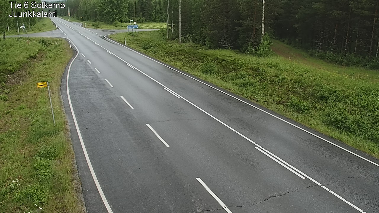Kelikamerat Kuva Tie 6 Sotkamo, Juurikkalahti, Sotkamo, Kainuu