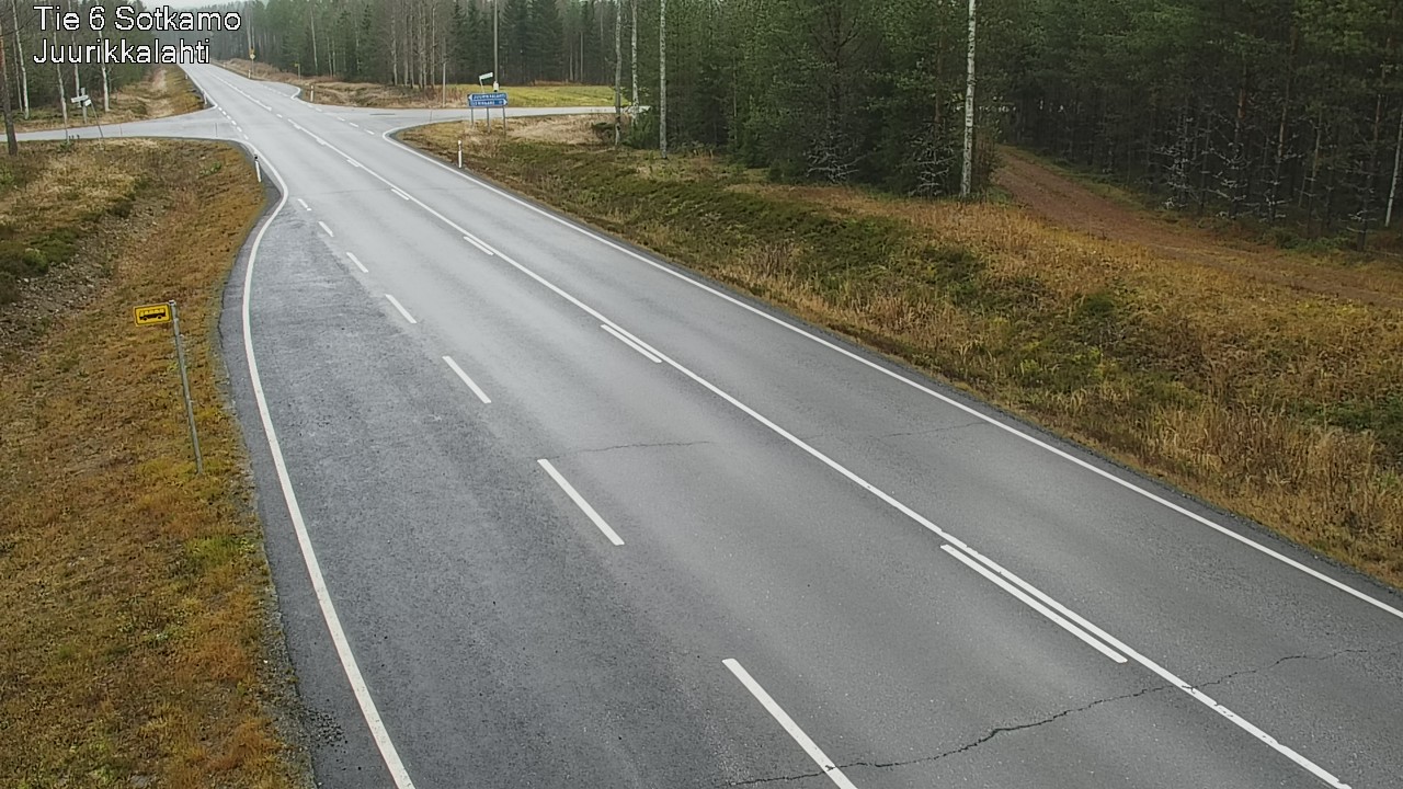 Kelikamerat Kuva Tie 6 Sotkamo, Juurikkalahti, Sotkamo, Kainuu