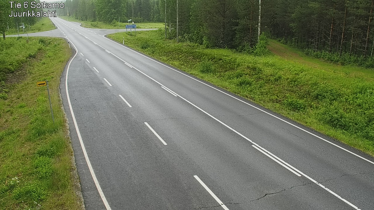 Kelikamerat Kuva Tie 6 Sotkamo, Juurikkalahti, Sotkamo, Kainuu