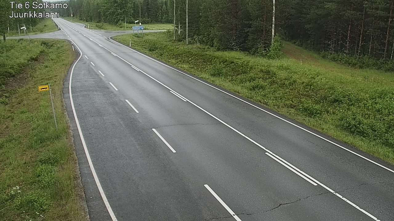 Kelikamerat Kuva Tie 6 Sotkamo, Juurikkalahti, Sotkamo, Kainuu