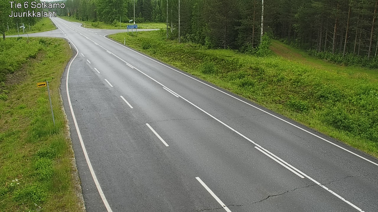 Kelikamerat Kuva Tie 6 Sotkamo, Juurikkalahti, Sotkamo, Kainuu