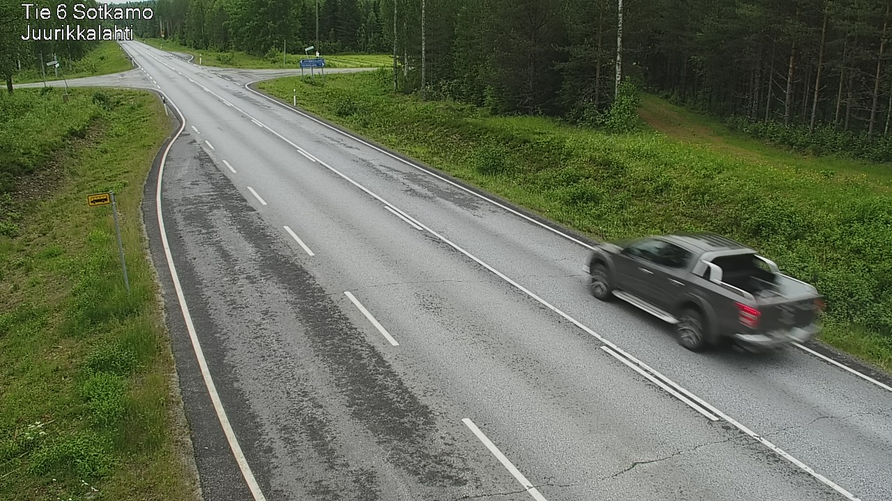 Weather Camera Image Väg 6 Sotkamo, Juurikkalahti, Sotkamo, Kainuu
