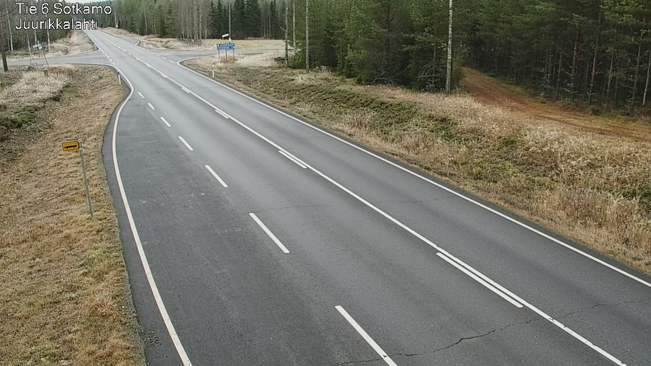 Kelikamerat Kuva Tie 6 Sotkamo, Juurikkalahti, Sotkamo, Kainuu