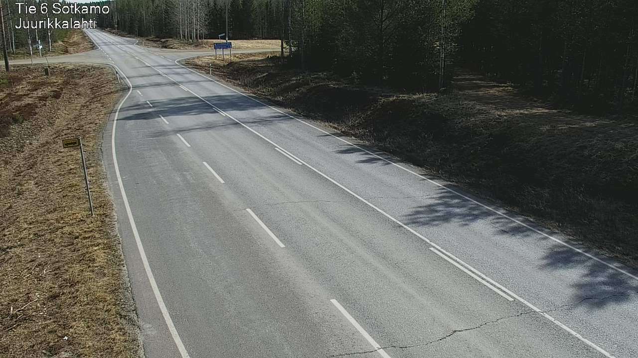 Kelikamerat Kuva Tie 6 Sotkamo, Juurikkalahti, Sotkamo, Kainuu