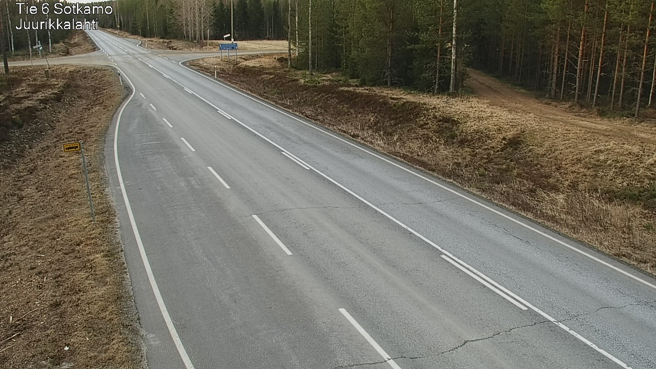 Kelikamerat Kuva Tie 6 Sotkamo, Juurikkalahti, Sotkamo, Kainuu