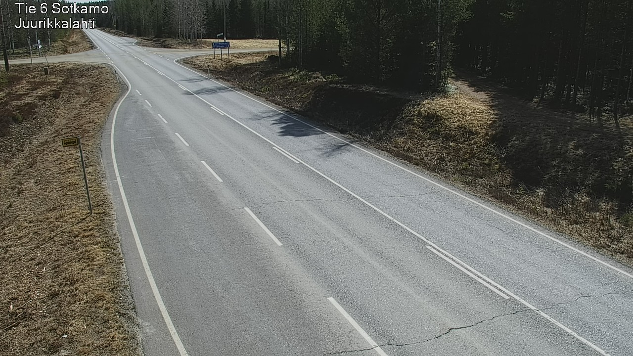 Kelikamerat Kuva Tie 6 Sotkamo, Juurikkalahti, Sotkamo, Kainuu