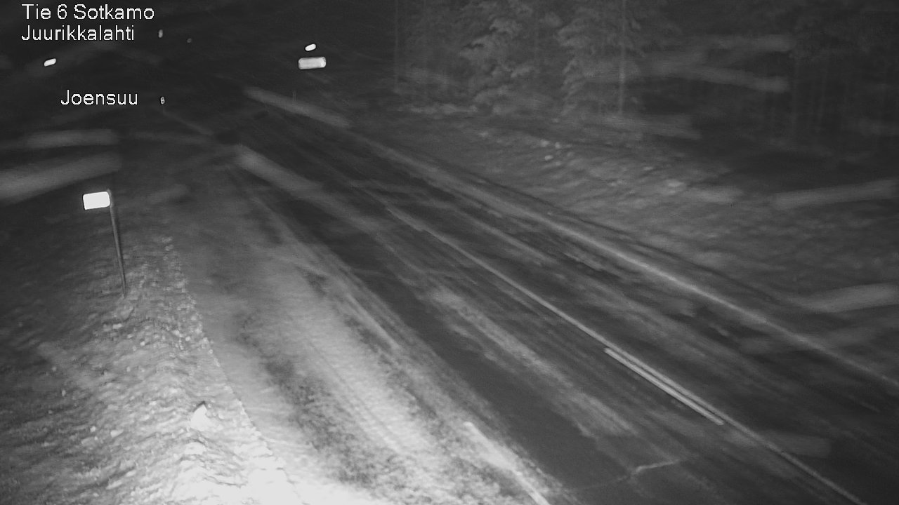 Weather Camera Image Väg 6 Sotkamo, Juurikkalahti, Sotkamo, Kainuu