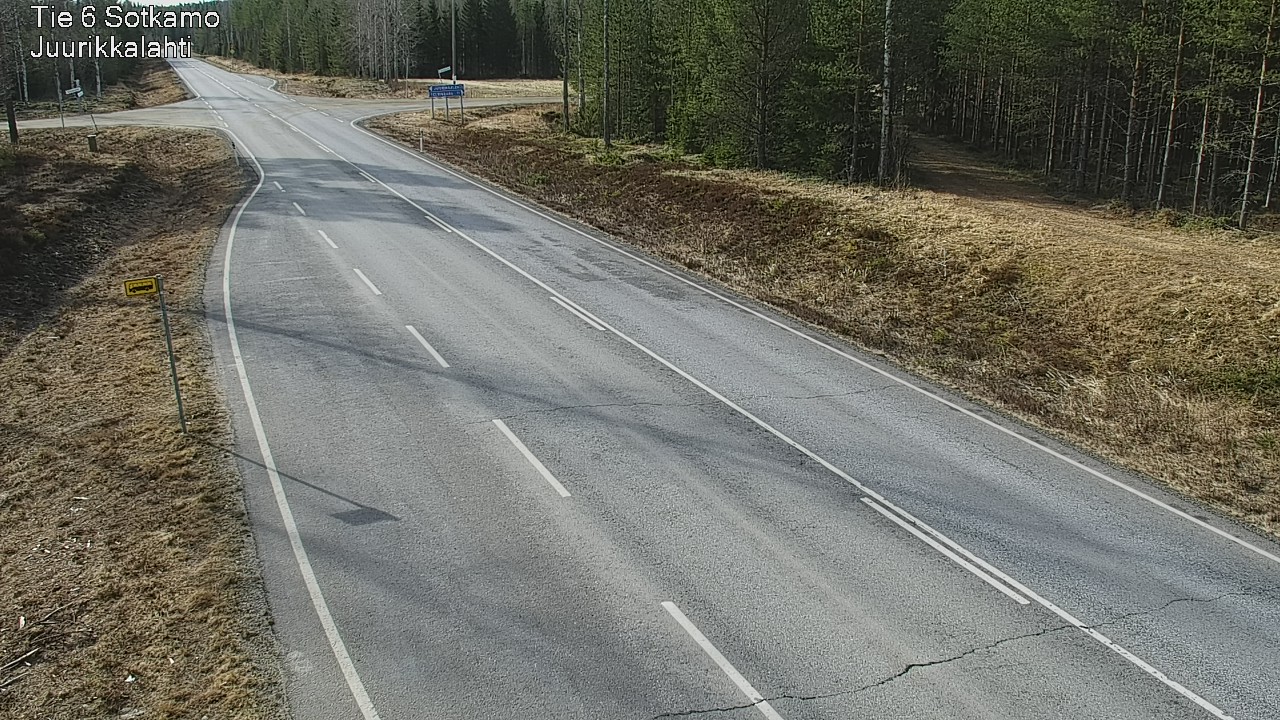 Kelikamerat Kuva Tie 6 Sotkamo, Juurikkalahti, Sotkamo, Kainuu