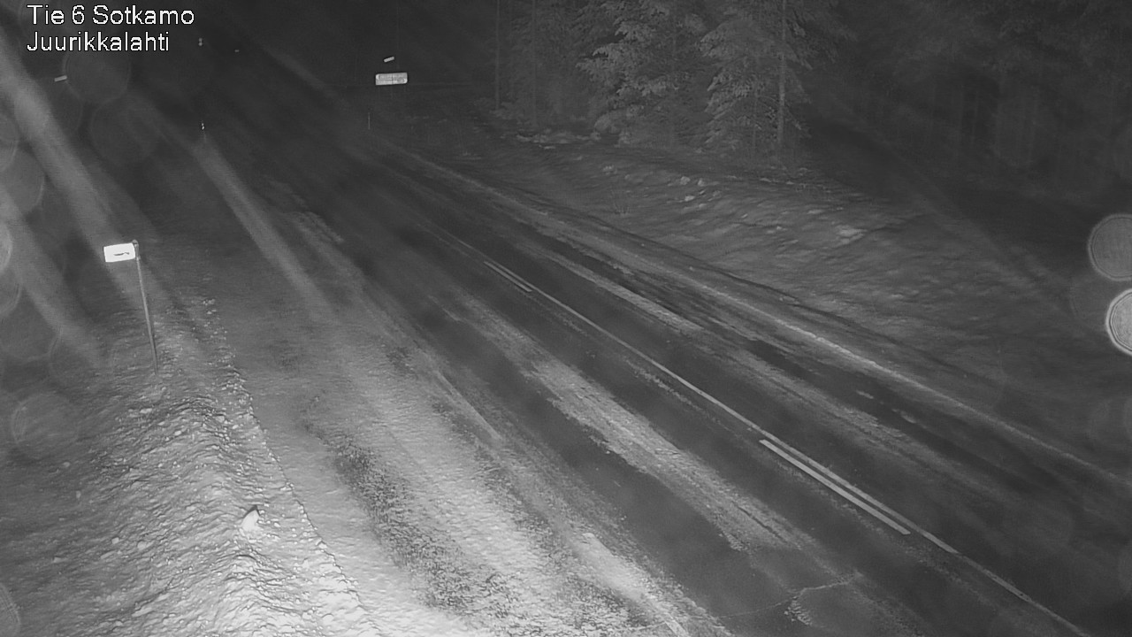 Weather Camera Image Väg 6 Sotkamo, Juurikkalahti, Sotkamo, Kainuu