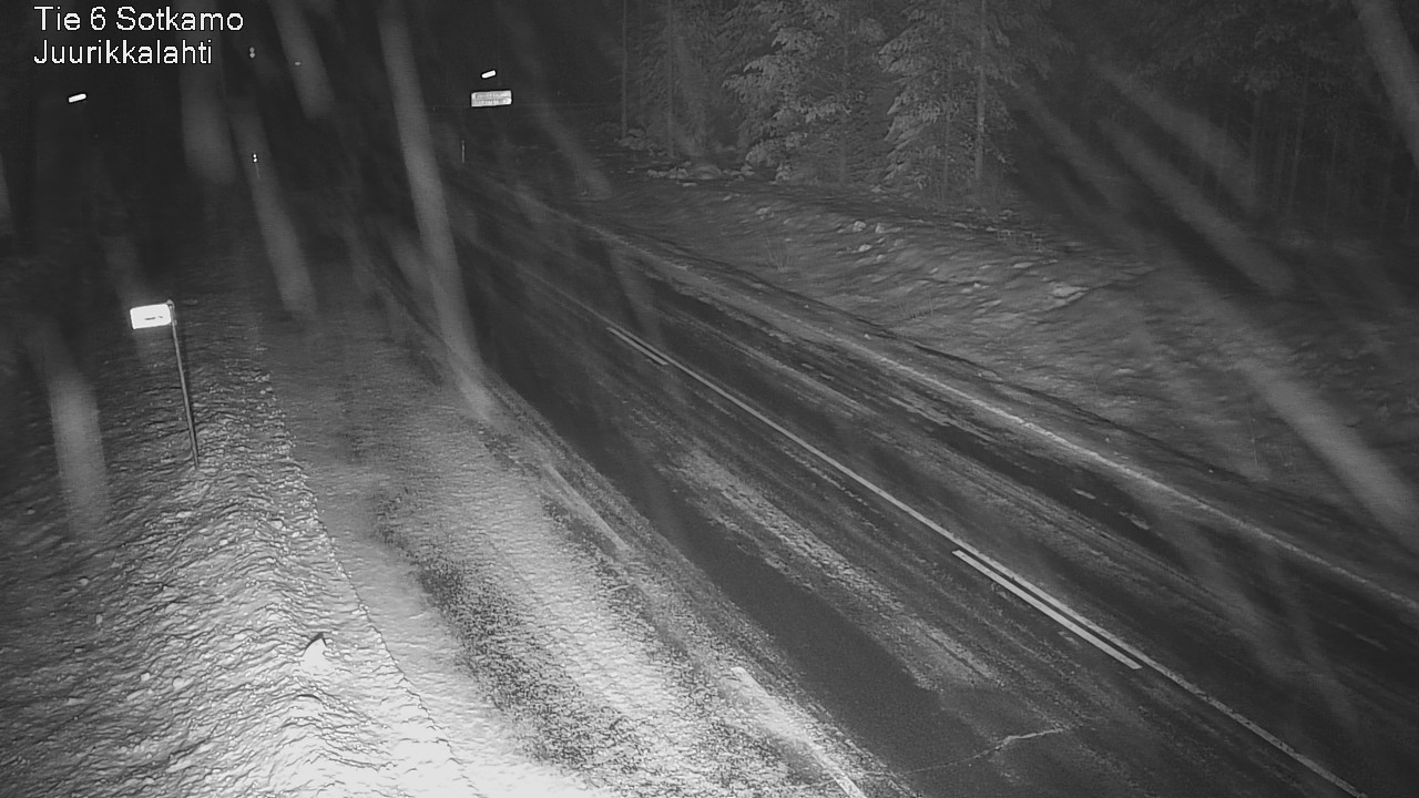 Weather Camera Image Väg 6 Sotkamo, Juurikkalahti, Sotkamo, Kainuu