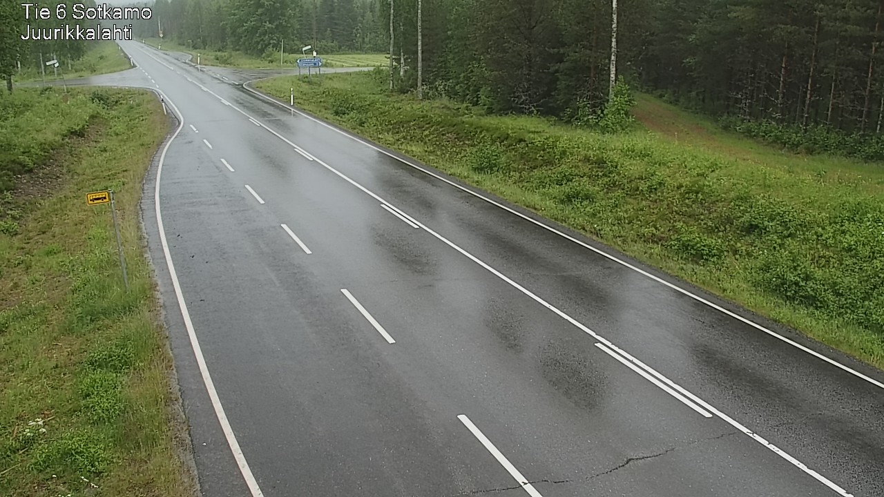 Kelikamerat Kuva Tie 6 Sotkamo, Juurikkalahti, Sotkamo, Kainuu