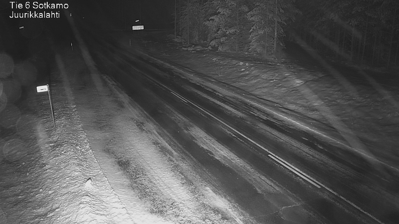 Weather Camera Image Väg 6 Sotkamo, Juurikkalahti, Sotkamo, Kainuu
