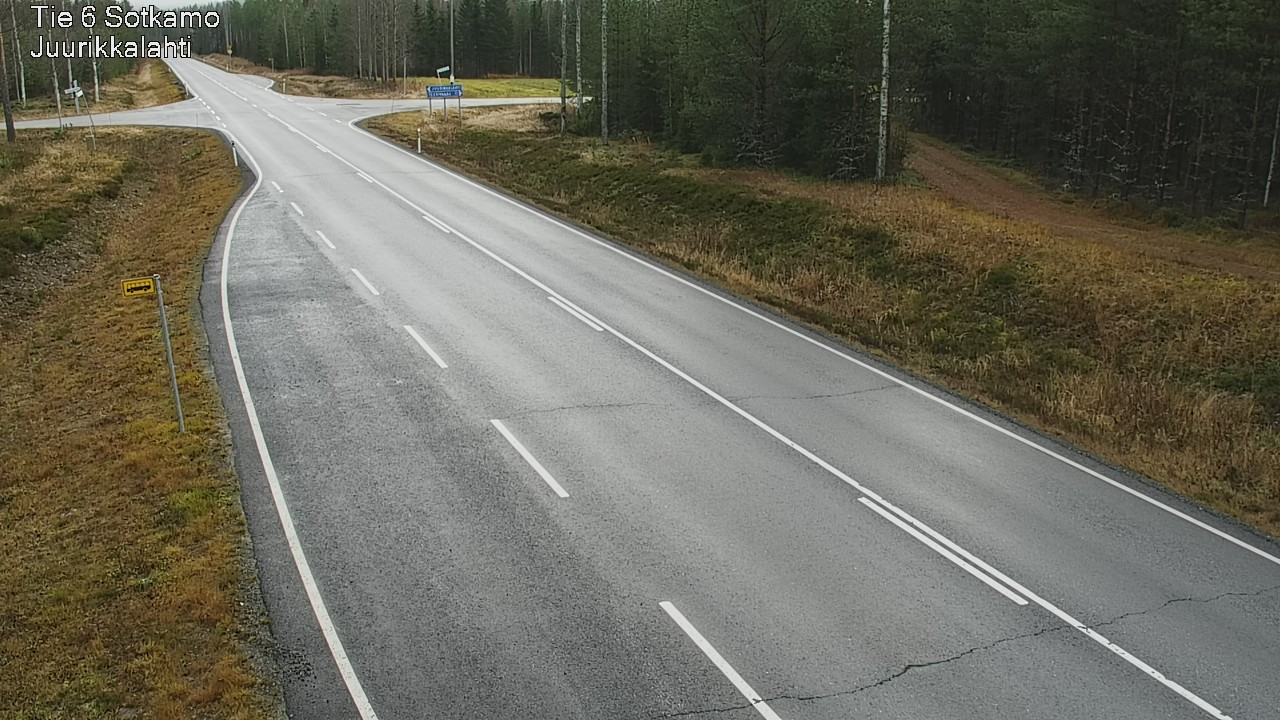 Kelikamerat Kuva Tie 6 Sotkamo, Juurikkalahti, Sotkamo, Kainuu
